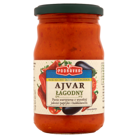 Podravka Smaki kuchni śródziemnomorskiej Ajvar łagodny Pasta warzywna 350 g