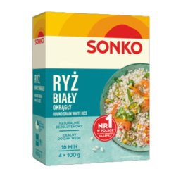 Sonko risana ryż okrągły 4x100 g