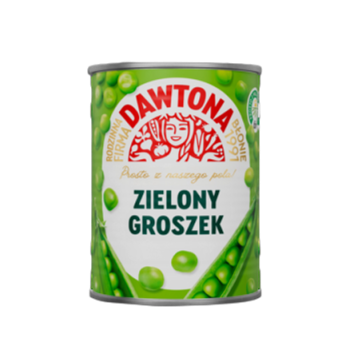 Dawtona Groszek Zielony 400g