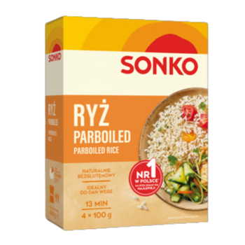 Risana Ryż parboiled 400 g (4 torebki)