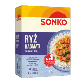 Risana Ryż basmati 400 g (4 torebki)