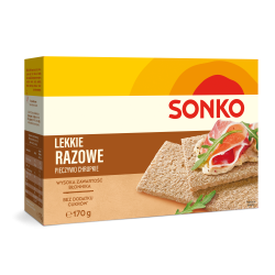 Sonko Pieczywo Lekkie razowe 170 g