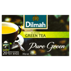 Dilmah Pure Green Herbata zielona  (20 torebek) 30 g