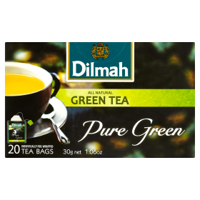 Dilmah Pure Green Herbata zielona  (20 torebek) 30 g