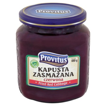 Provitus Kapusta zasmażana czerwona 480 g