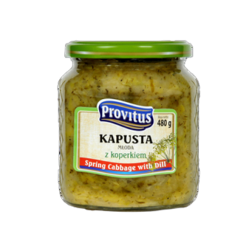 Provitus Kapusta młoda z koprem 480 g