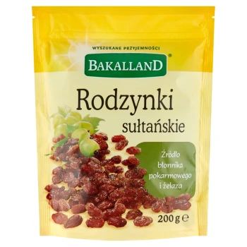 Bakalland Rodzynki sułtańskie 200 g