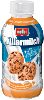 Müllermilch Ciasteczko - Czekolada - Karmel 400 ml