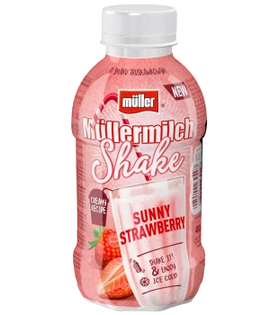 Müllermilch Słoneczna Truskawka 400 ml
