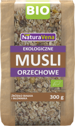 NaturAvena Musli orzechowe BIO 300 g
