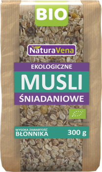 NaturAvena Musli śniadaniowe BIO 300 g