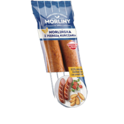 Morliny Kiełbasa z piersi kurczaka 400 g
