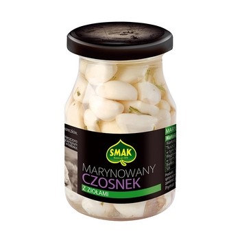 Czosnek Marynowany Z Ziołami 190/120 G Smak