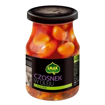 Czosnek W Oleju Z Ziołami 190/120 G Smak