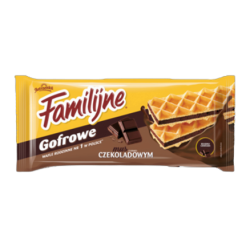 Familijne Wafle Gofrowe Czekoladowe 130 g