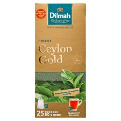 Dilmah Ceylon Gold Herbata czarna klasyczna 50 g (25 torebek)