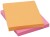 Bloczek samoprzylepny POST-IT® (6720-PO),76x63,5mm, 2x75 kart., zawieszka, pomarańczowo-różowy