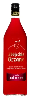 ' Zbójeckie Grzane Malinowe Wino 1 l