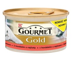 Gourmet Gold Savoury Cake z Wołowiną i pomidorami 85 g