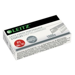 Zszywki LEITZ galwanizowane, Nr. 10. Białe
