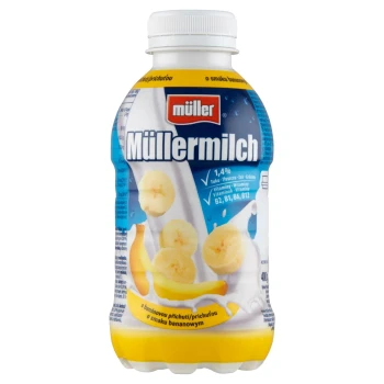 Müller Müllermilch bananowy Napój mleczny 400 g