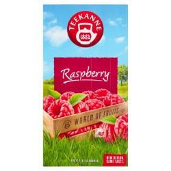 Teekanne World of Fruits Raspberry Mieszanka herbatek owocowych 50 g (20 torebek)