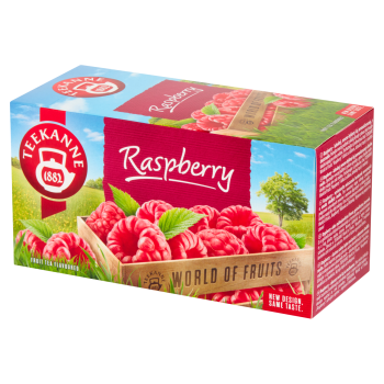 Teekanne World of Fruits Raspberry Mieszanka herbatek owocowych 50 g (20 torebek)