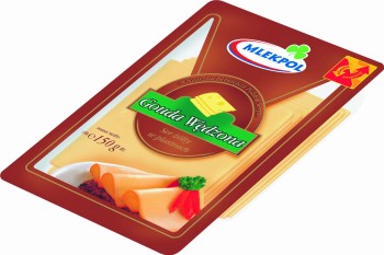 Mlekpol Ser Gouda Wędzona plastry 150 g