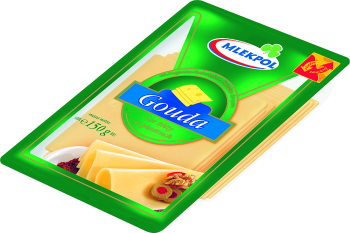 Mlekpol Ser Gouda plastry 150 g