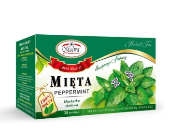 Malwa Herbatka ziołowa Mięta 20x1,5g