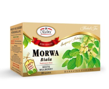 Malwa Herbatka ziołowa Morwa Biała 20x1,5g