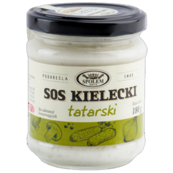 Społem Kielce Sos Kielecki Sos tatarski 180 g