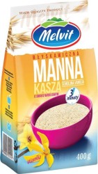 Melvit Kasza Manna Wanilia Błyskawiczna 400 g