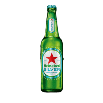 ' Piwo Heineken Silver Pure Malt Lager 500 Ml Butelka