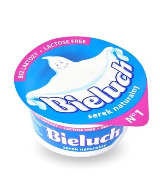 Bieluch Serek naturalny bez laktozy 150 g