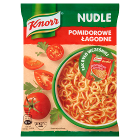 Knorr Nudle Pomidorowe łagodne Zupa-danie 65 g