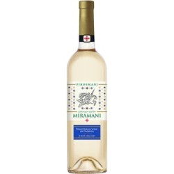 'Miramani Pirosmanii White Semi Dry 11,5% 0,75 L