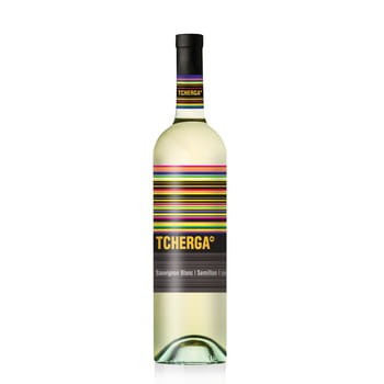 'Tcherga Sauvigon Blanc &amp; Semillon Białe Półwytrawne 12% 0,75L