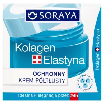Soraya Kolagen+Elastyna Ochronny krem półtłusty 50 ml