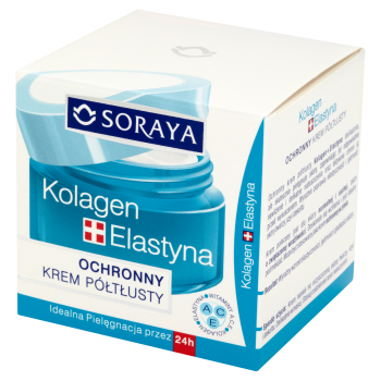 Soraya Kolagen+Elastyna Ochronny krem półtłusty 50 ml