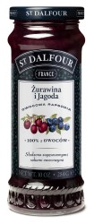 St. Dalfour Owocowa Rapsodia Żurawina Z Jagodą 284 g