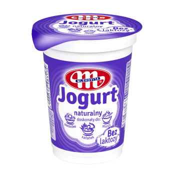 Mlekovita Jogurt Polski Naturalny Bez Laktozy 350G