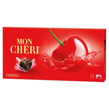 Mon Cheri Mon Chéri Pralinki z czekolady z czereśnią w likierze 157,5 g