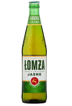 ' ŁOMŻA Piwo jasne w butelce 500 ml