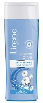 Lirene Żel+ oliwka z bawełny pod prysznic 250 g