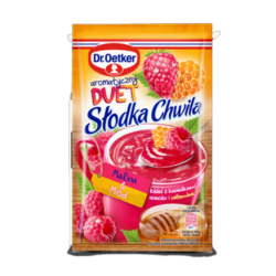 Dr. Oetker Słodka Chwila Rozgrzewająca Kisiel Malina Miód 31,5 g