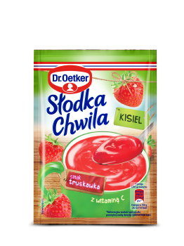 Dr. Oetker Słodka Chwila Kisiel Truskawkowy 30 g