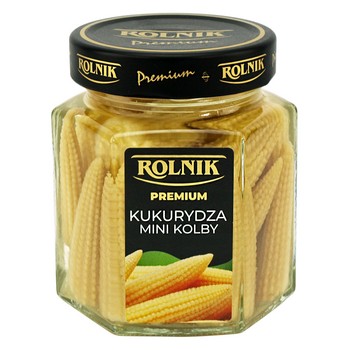 Rolnik Premium Kukurydza mini kolby 300 g
