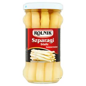 Rolnik Szparagi białe konserwowe 180 g