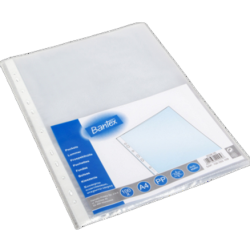 Bantex Koszulka groszkowa A4 PP, 50 mic. w folii 100 szt